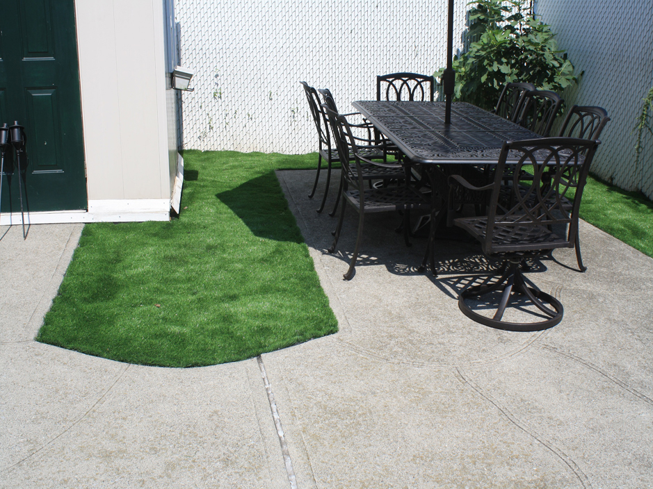 Artificial Grass Union Point Georgia Backyard Deck Ideas