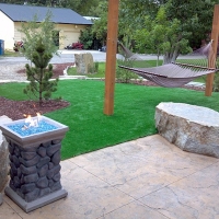 Artificial Grass Carpet Pine Mountain, Georgia Lawn And Landscape, Front Yard Landscape Ideas