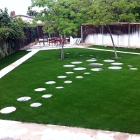 Artificial Turf Installation Tybee Island, Georgia City Landscape, Beautiful Backyards