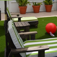 Grass Installation West Point, Georgia Rooftop, Veranda