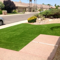 Synthetic Grass Lake Park, Georgia Home And Garden, Small Front Yard Landscaping