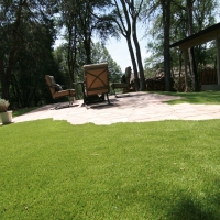 Synthetic Turf Dexter, Georgia Landscape Rock, Backyard Design