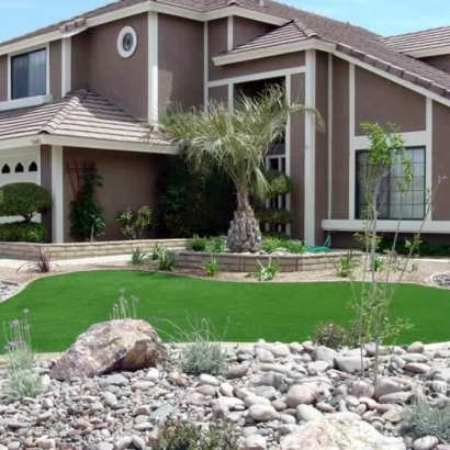 Fake Grass Carpet Montgomery, Georgia City Landscape, Small Front Yard Landscaping