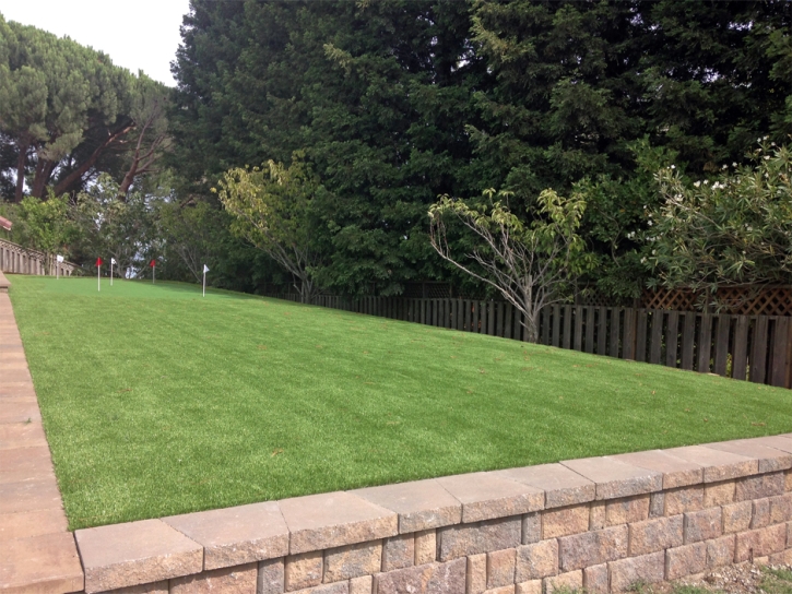 Artificial Grass Installation Tybee Island, Georgia Golf Green, Backyard Makeover