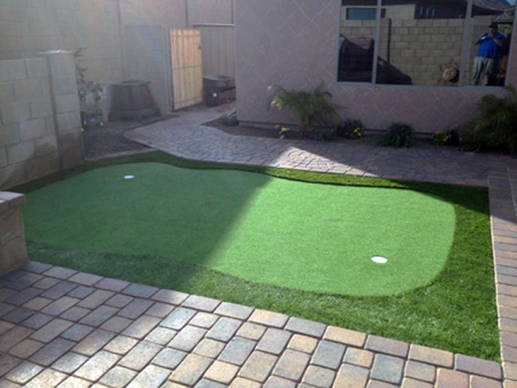 Artificial Turf Installation Doraville, Georgia Backyard Putting Green, Backyards