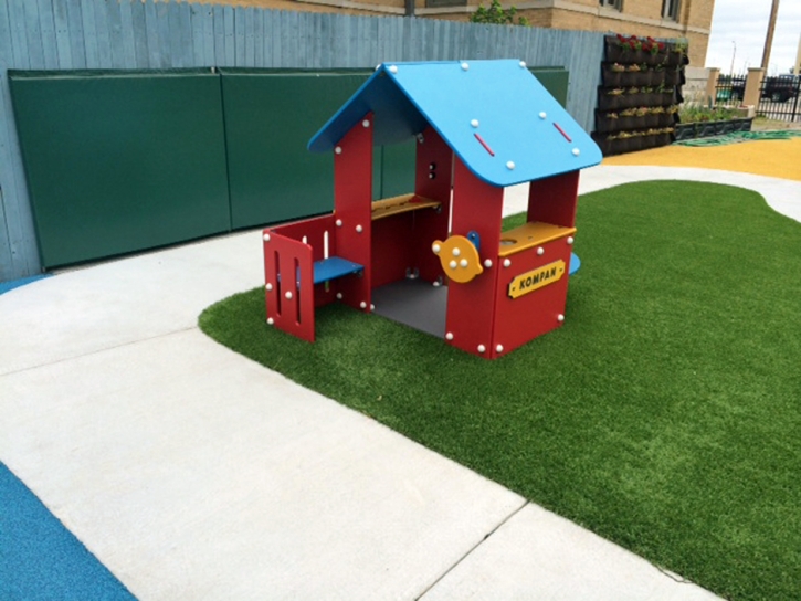 Fake Grass Carpet Wilmington Island, Georgia Kids Indoor Playground, Commercial Landscape