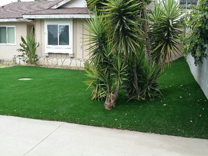 Faux Grass Enigma, Georgia Landscape Rock, Front Yard Design